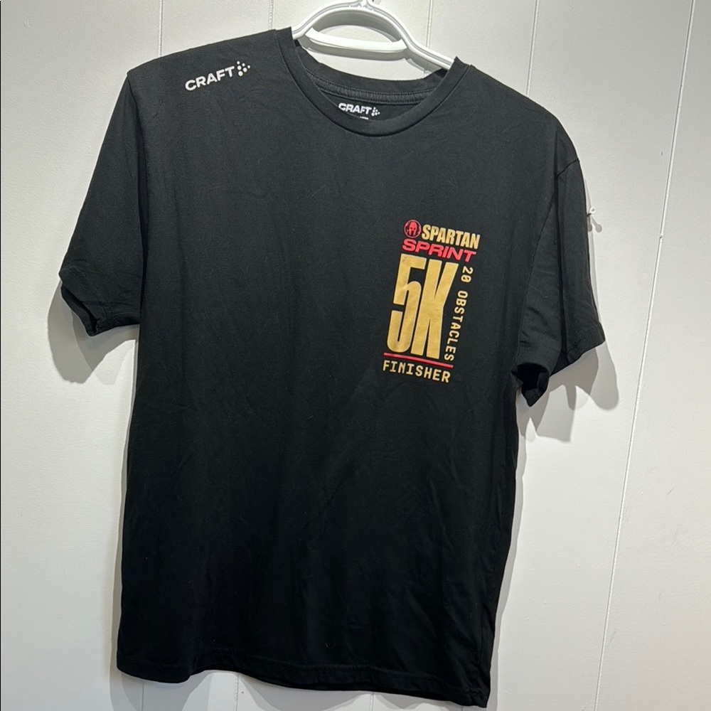 Craft Black Short Sleeve Tee